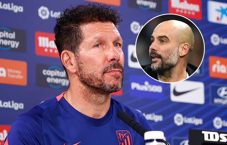 Diego Simeone ¿Guardiola va por un jugador estrella del Atlético?