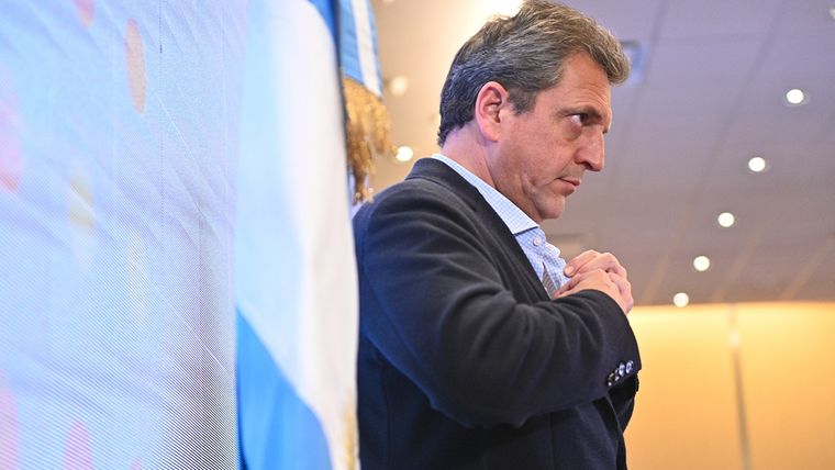 Sergio Massa recibe criticas por el número de pobreza Foto: Télam