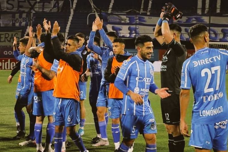 El Tomba no pudo viajar en la noche del domingo Foto: Club Godoy Cruz