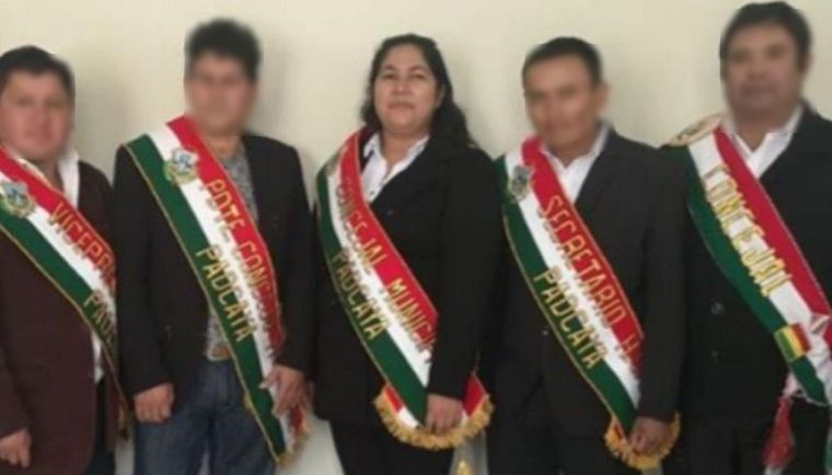 Cobrando La concejal que estaría cobrando el IFE. Foto: Gentileza El Tribuno.