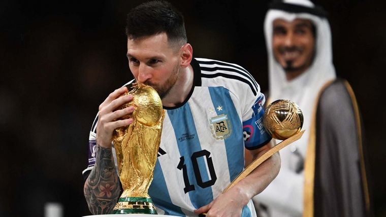 Con la cara de Messi, la original forma de hacer los niños se esfuercen en sus tareas. Foto: Archivo