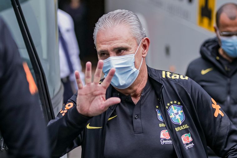 Tite habló del escándalo en San Pablo. Foto: DPA