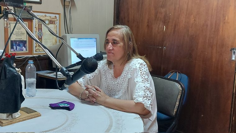 La exintendenta de Santa Rosa Foto: Twitter @NormaVTrigo