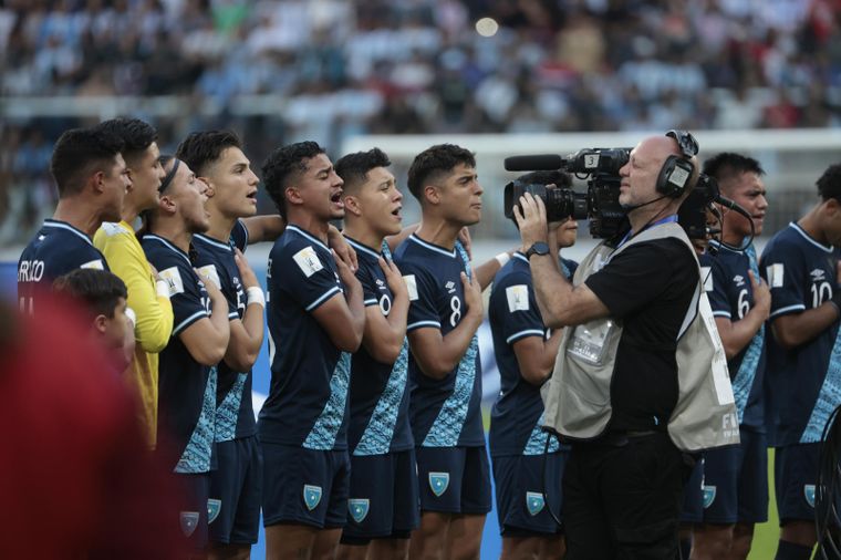 Guatemala y un agradecimiento especial a la AFA pese a no disputar el amistoso con la Selección argentina.
