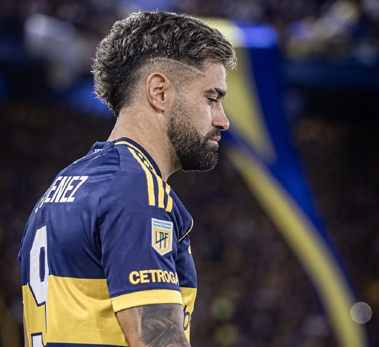 Milton Giménez atraviesa una lesión persistente que no le permite tener continuidad en Boca.