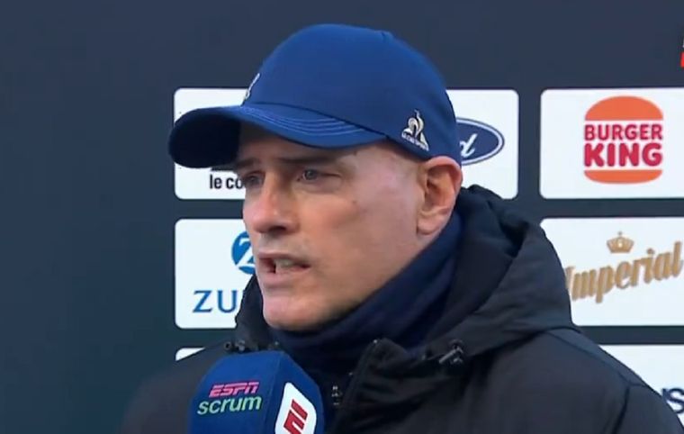 Felipe Contepomi tras la victoria. Foto: Captura