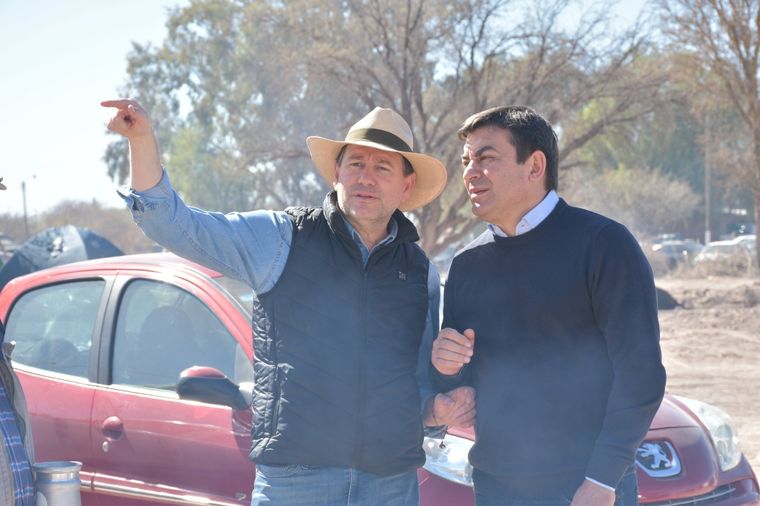 Roberto Righi y Omar De Marchi Foto: Twitter @RRighii