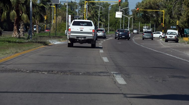 El Acceso Norte se encontraba deteriorado. Foto: ALF PONCE MERCADO / MDZ