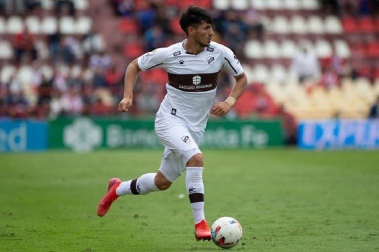 El futbolista Lomónaco en su etapa en Platense Foto: Gentileza