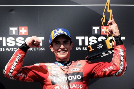 Marc Márquez logró su octavo doblete del año y quedó a un paso de su séptima corona en MotoGP Marc Márquez logró su octavo doblete del año y quedó a un paso de su séptima corona en MotoGP