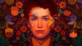 Un retrato de Eglantyne Jebb realizado por el artista Sam Rodríguez con motivo del Día Internacional de la Mujer de 2023.