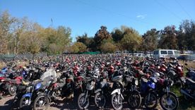 Subasta en la playa de secuestros de Godoy Cruz.