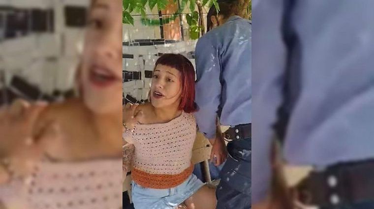La mujer fue detenida por armar un cigarrillo de marihuana pero el video generó indignación en redes sociales