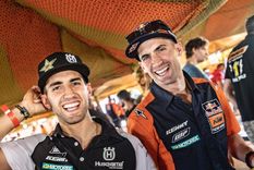 Luciano y Kevin Benavides. Foto: Instagram