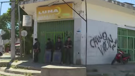 La familia de la nena vandalizó el local. La familia de la nena vandalizó el local.