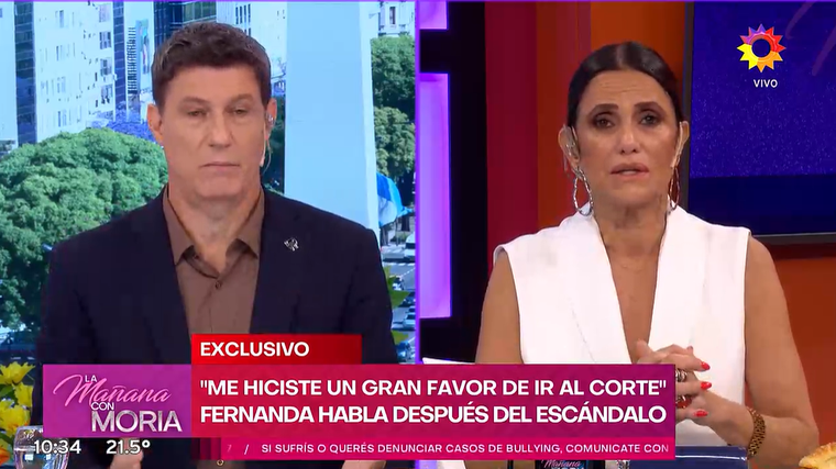 María Fernanda Callejón fue contundente con sus palabras. María Fernanda Callejón fue contundente con sus palabras. 