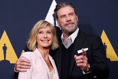 John Travolta y Olivia Newton-John. Foto: Reuters