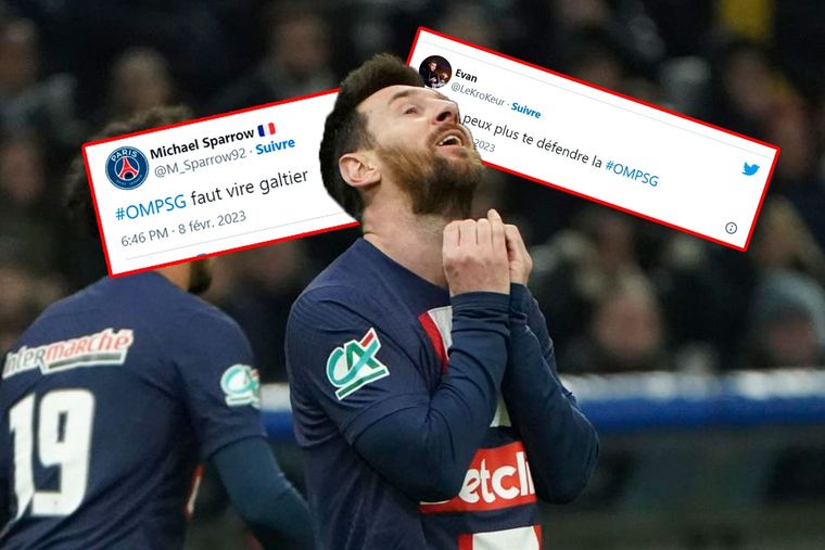 El PSG quedó afuera y los hinchas pidieron la cabeza de Christopher Galtier.