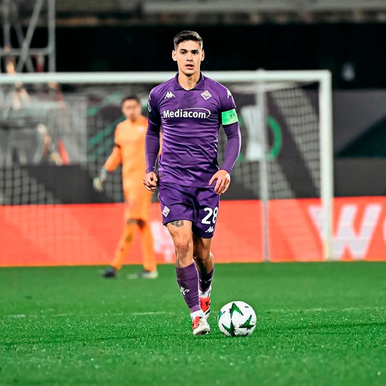 River quiere repatriar al Chino Martínez Quarta. Foto: @chinomartinezquarta96