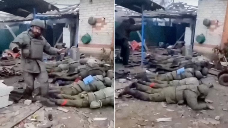 Capturas de pantalla de los videos de las ejecuciones. Foto: Captura de pantalla