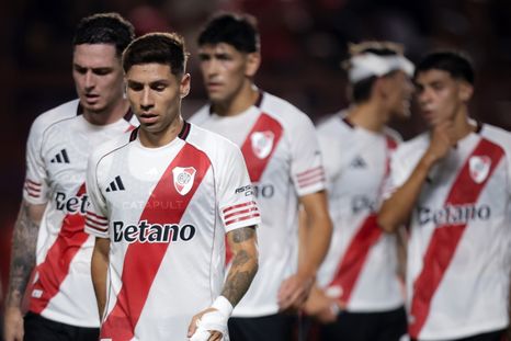 El primer River de Coudet visita al Globo. El primer River de Coudet visita al Globo.