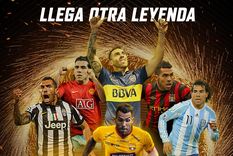 Así anunciaron la llegada de Tevez