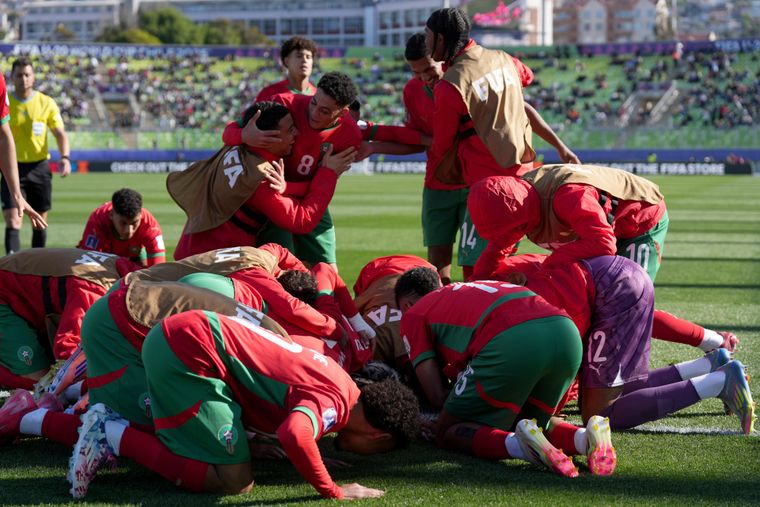 Marruecos hizo historia al conseguir su primera clasificación a una final del mundo. 
