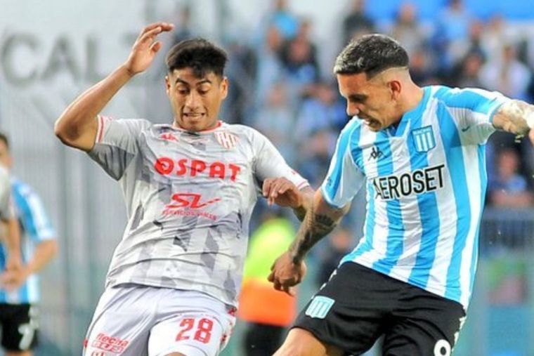 Racing llegó al empate y busca la remontada ante Unión. Foto: Liga Profesional de Fútbol
