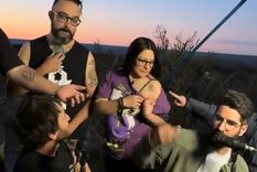 Los paleontólogos del Conicet mostraron sus tatuajes.