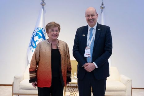 Sturzenegger se reunió con Georgieva para definir la agenda 2026 del FMI y evaluar la desregulación oficial