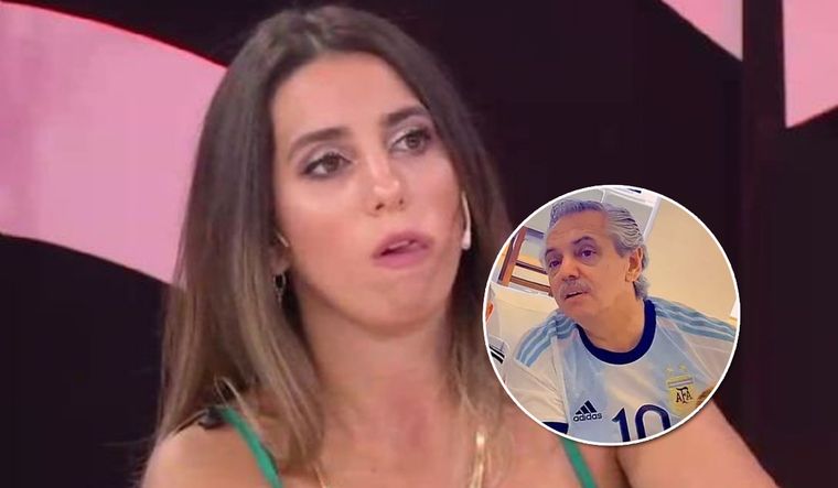 Cinthia Fernández fulminó a Alberto Fernández