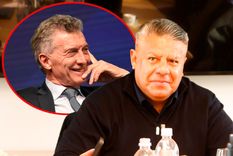 Chiqui Tapia le pegó un palito a Mauricio Macri. Chiqui Tapia le pegó un palito a Mauricio Macri.