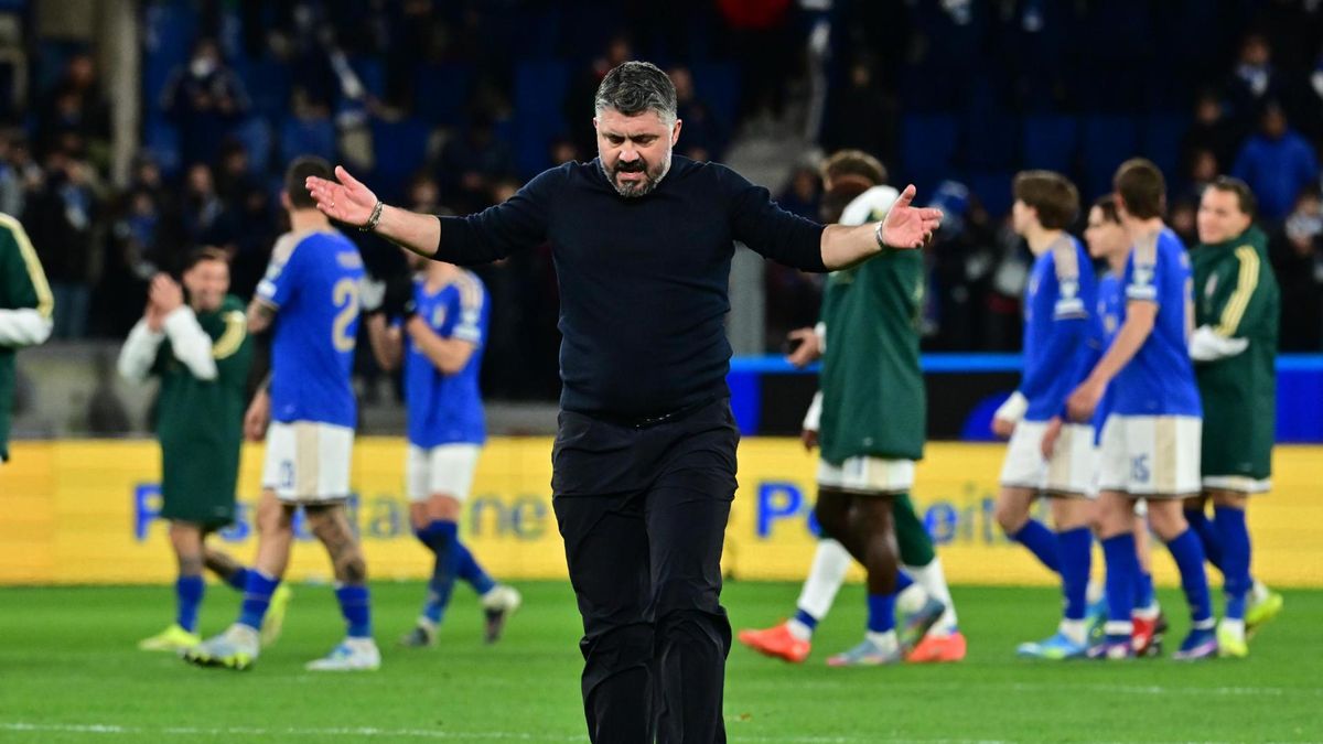 La refelxión de Gennaro Gattuso sobre la presión en la previa del Repechaje entre Italia y Bosnia
