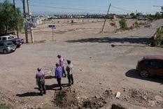 El corte en Elpidio y Estrada Foto: Guaymallén