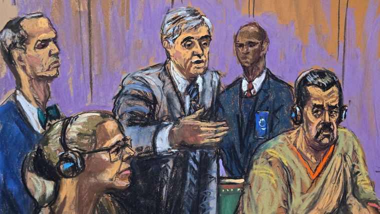 Cilia Flores y Nicolás Maduro comparecieron este jueves en el Tribunal del Distrito Sur de Nueva York.