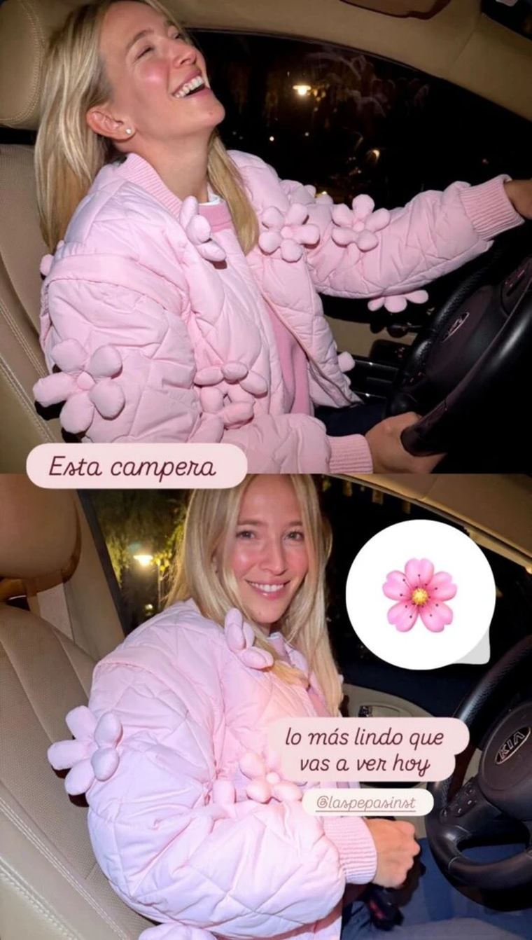 La campera más original de la temporada: así la llevó Luisana Lopilato. La campera más original de la temporada: así la llevó Luisana Lopilato.