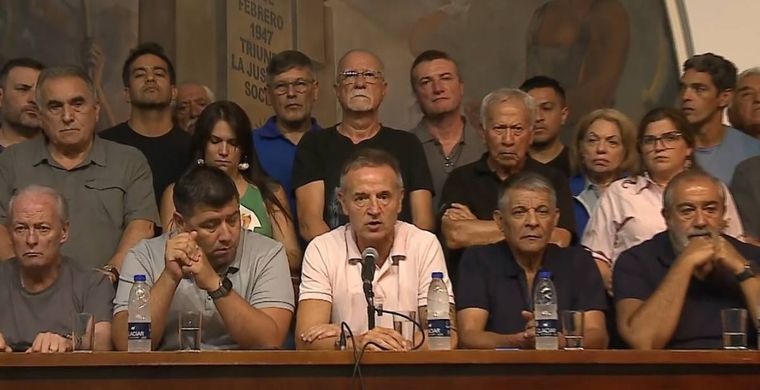 La CGT convocó a una movilización en la previa al Día del Trabajador. La CGT convocó a una movilización en la previa al Día del Trabajador.