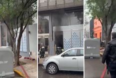 Imágenes del incendio. / X