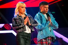 En su primer show de La Voz Argentina, Santiago Borda conquistó a Lali Espósito.