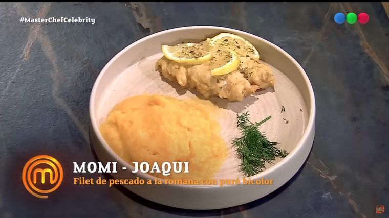 El plato que presentaron las concursantes. El plato que presentaron las concursantes.