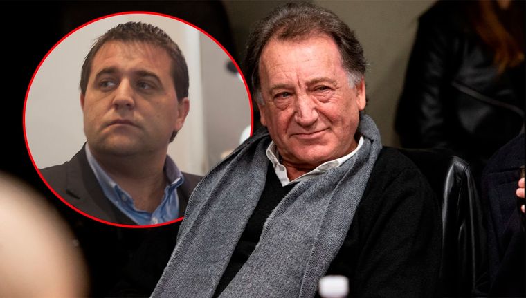 Julio Lopardo dijo que la plata de la AFA no llegó al plantel por un error al elegir la cuenta a transferir de San Lorenzo, pero Pablo Toviggino lo desmintió con pruebas. Foto: NA y archivo