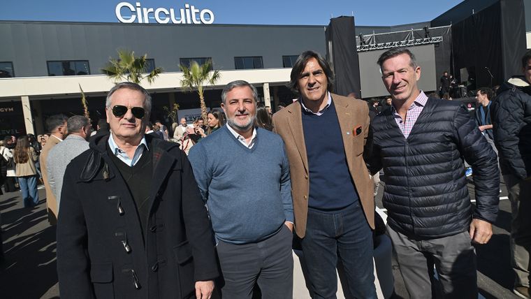 Jorge Mosso, Andrés Zavattieri, Sergio Cantero y José Luis Saldaña. Jorge Mosso, Andrés Zavattieri, Sergio Cantero y José Luis Saldaña.