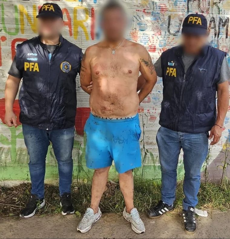 El presunto homicida de la enfermera. Foto: NA