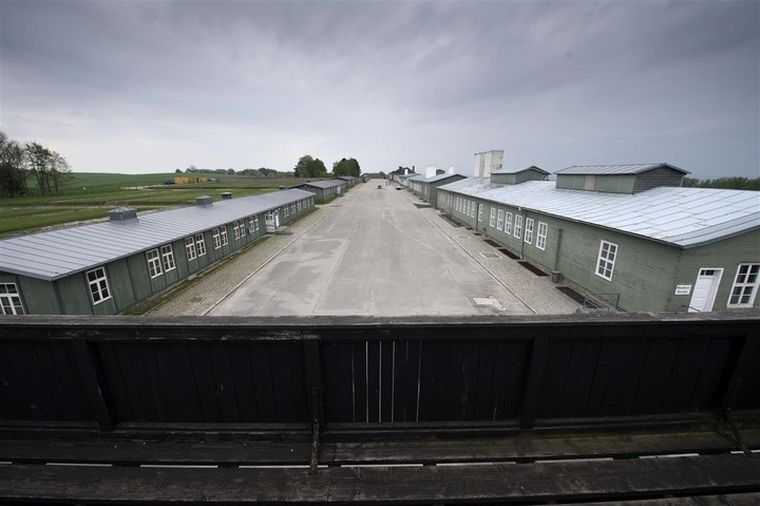 Los edificios del campo de trabajo forzado nazi. Los edificios del campo de trabajo forzado nazi.