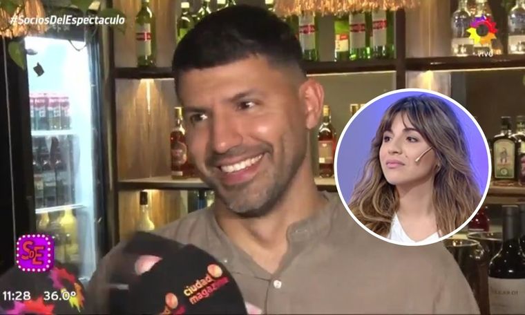 Sorprendió la reacción de Sergio Agüero al enterarse que Gianinna Maradona tiene nuevo novio El ex futbolista fue consultado sobre la madre de su hijo