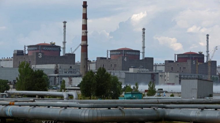 La central nuclear de Zaporiyia tiene en vilo a Europa. Foto: AlJazeera.