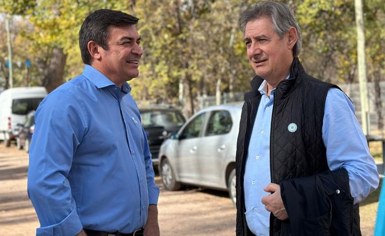 El intendente electo de San Rafael, Omar Félix, desacreditó una publicación en la que se llamaba a votar a Omar De Marchi y legisladores peronistas. Foto: Prensa Omar De Marchi