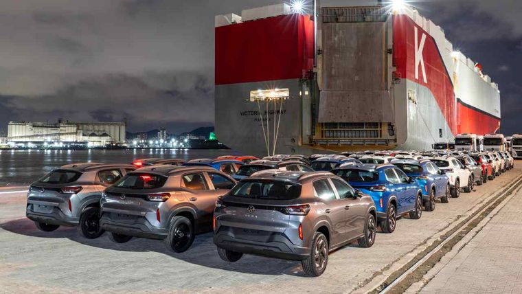 Los modelos m&aacute;s exportados por la marca en 2025 (enero-junio) fueron el Polo (22.893 unidades), Saveiro (11.906), Volkswagen T-Cross (9.860) y Nivus (8.732).