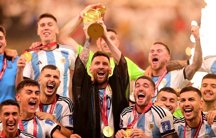 Los campeones del mundo vuelven a jugar ante el público argentino. Foto: EFE