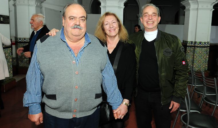 Fernando Gimenez, Silvia Bachiocchi y Jairo Hom. Fernando Gimenez, Silvia Bachiocchi y Jairo Hom.